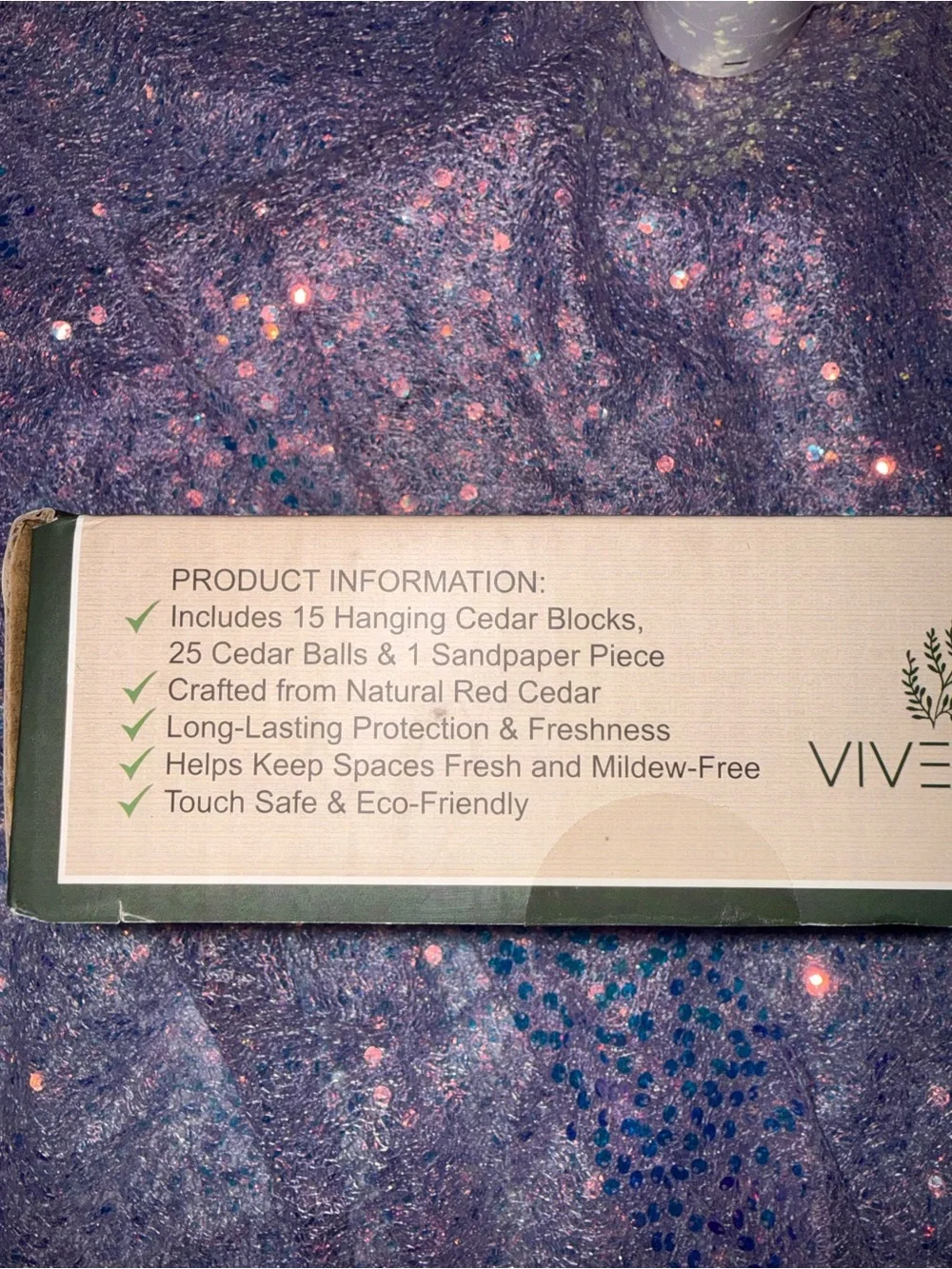 Vivenzia cedar blocks